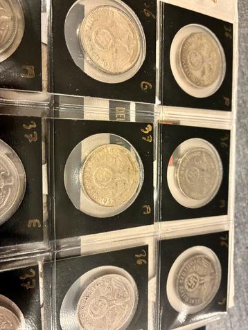17 x 5 reichsmark 1936 tm 1939 zilver nazi duitsland beschikbaar voor biedingen