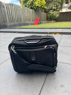 Zwarte koffer met wieltjes, kensington trolley laptop, Overige materialen, Gebruikt, Minder dan 50 cm, Ophalen of Verzenden