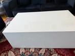 Witte hoogglans salontafel 120x70 cm – modern design, Huis en Inrichting, Tafels | Salontafels, 100 tot 150 cm, Modern/ Design