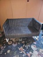Ikea grijs bankje, Ophalen, Gebruikt, Tweepersoons, 75 tot 100 cm