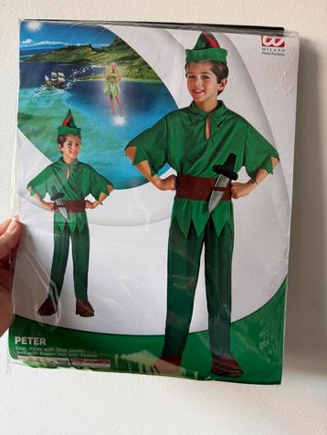 Peter Pan Kostuum maat 128 beschikbaar voor biedingen