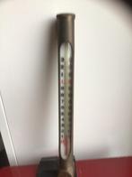 Thermometer voor ketel in koperen omhulsel Heel oud !!, Antiek en Kunst, Ophalen of Verzenden