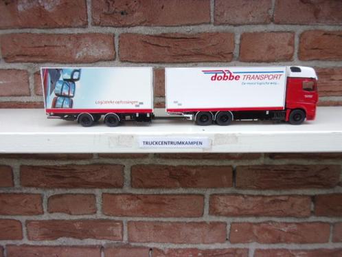 Tekno  Mercedes  Benz  Big  Space  6 x 2  van  Dobbe., Hobby en Vrije tijd, Modelauto's | 1:50, Nieuw, Bus of Vrachtwagen, Tekno