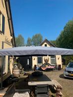 Mooie grote parasol te koop met 3x4 meter scherm omvang., Tuin en Terras, Kantelbaar, Zweefparasol, Zo goed als nieuw, Ophalen