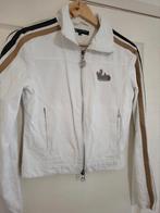 Mooie en stoere dames of meiden jas, Wit, Ophalen of Verzenden, Zo goed als nieuw, Maat 36 (S)