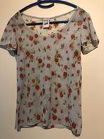 T-shirt transparent -  D&G, Verzenden, Zo goed als nieuw, Maat 36 (S), Korte mouw