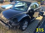 Onderdelen Volkswagen Beetle Cabrio 1.6 2003 Zwart, Auto-onderdelen, Ophalen of Verzenden, Gebruikt, Volkswagen