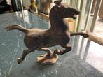 Antiek bronzen paard China, Ophalen of Verzenden