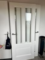 1 Opdekdeur (binnen), Doe-het-zelf en Verbouw, Deuren en Horren, Ophalen, Zo goed als nieuw, Binnendeur, 200 tot 215 cm