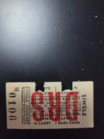 Oude Manx Electric Railway Enkele Reis Ticket, Ophalen of Verzenden