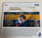 NS dag kaart ticket train actie nu 25.€, Tickets en Kaartjes, Eén persoon, Trein, Overige typen