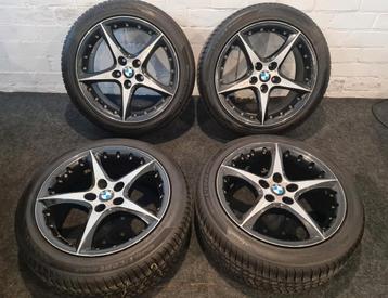 BMW E36 E46 Z3 Z4 17" Velgen met Hankook Winterbanden 