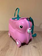 Kinder koffer | Roze, Wieltjes, Hard kunststof, Minder dan 50 cm, Ophalen of Verzenden