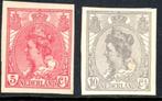 Wilhelmina, ongetand, NVPH 82-83, ongebruikt, Postzegels en Munten, Postzegels | Nederland, Ophalen of Verzenden, T/m 1940, Postfris
