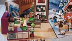 Kerstman thuis met kerstvrouw en kinderen., Ophalen of Verzenden, Zo goed als nieuw, Complete set