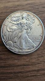 1 ounce 999 zilver american eagle 2011, Ophalen of Verzenden, Noord-Amerika, Zilver