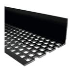 ESCADE Ventilatieprofiel zwart, 20x60x3000mm, Ophalen, Kunststof, Overige typen, Nieuw