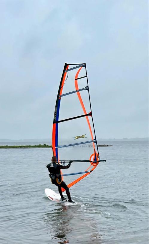 Complete Arrows Zeilset 5.0 + Carbon Mast & gratis giek, Watersport en Boten, Windsurfen, Gebruikt, Overige typen, Met draagtas