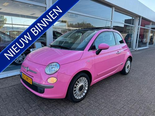 Fiat 500 1.2 Rosa | 2e eigenaar | Automaat | Panoramadak | A, Auto's, Fiat, Bedrijf, Te koop, ABS, Airbags, Airconditioning, Alarm