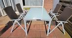 Tuinset | 1 tafel en 4 stoelen | bella napoli, Ophalen, 4 zitplaatsen, Gebruikt, Eettafel