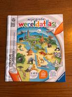 Tiptoi Wereldatlas - Interactief leren over de wereld!, Ophalen of Verzenden, Zo goed als nieuw, Taal en Lezen, Met geluid