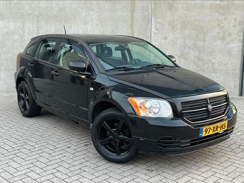 Zwarte Dodge Caliber 1.8 SXT Benzine/NieuweAPK/Airco/150PK!, Auto's, Dodge, Bedrijf, Caliber, ABS, Adaptieve lichten, Adaptive Cruise Control
