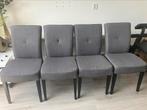 Te koop: antraciete (eetkamer)stoelen, Ophalen, Zo goed als nieuw, Vier