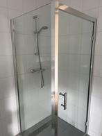 Douchewand 90x90 centimeter, Doe-het-zelf en Verbouw, Ophalen, Zo goed als nieuw, Glas, Douche