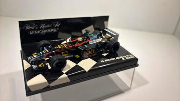 F1 minardi ps02 m.webber minichamps 1.43 beschikbaar voor biedingen