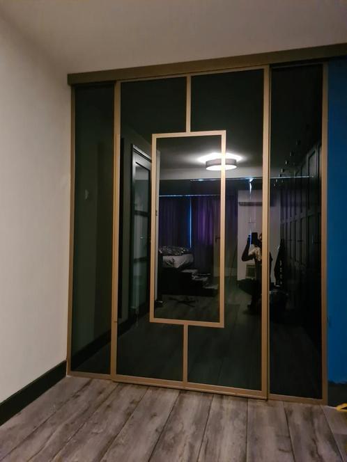 Stalen schuifdeur /roomdivider op maat gemaakt, Doe-het-zelf en Verbouw, Deuren en Horren, Nieuw, Binnendeur, 215 cm of meer, 80 tot 100 cm