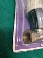 radiatorkraan thermostatisch recht  nieuw, Doe-het-zelf en Verbouw, Verwarming en Radiatoren, Ophalen of Verzenden