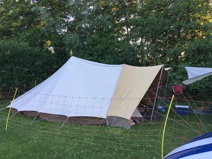 Erdmann Schmidt Reuzepad, Caravans en Kamperen, Tenten, tot en met 5, Gebruikt, Ophalen