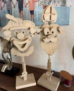 Piet en sinterklaas van hout, Ophalen, Zo goed als nieuw