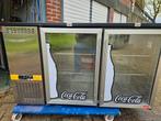 Koelbuffet 2 deurs met Coca-Cola uitstraling., Witgoed en Apparatuur, Thuistaps, Overige merken, Gebruikt, Ophalen