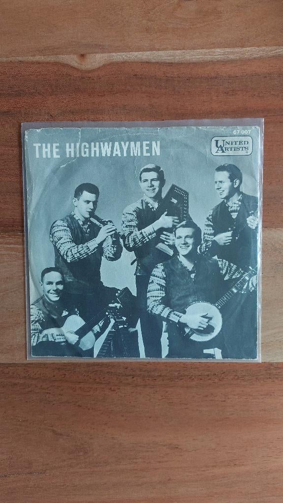 Highwaymen  /  Michael  (row the boat ashore), Cd's en Dvd's, Gebruikt, 7 inch, Single, Ophalen of Verzenden