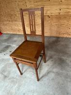 Stoeltje, Huis en Inrichting, Stoelen, Ophalen, Gebruikt, Bruin, Eén