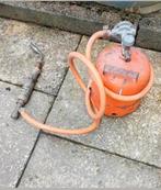Loodgietersgasfles met brander, Doe-het-zelf en Verbouw, Ophalen, Gebruikt
