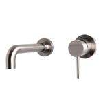 Sento Stainless RVS Inbouw Wastafelkraan Mengkraan SWW114, Verzenden, Nieuw, Overige kleuren, Overige typen