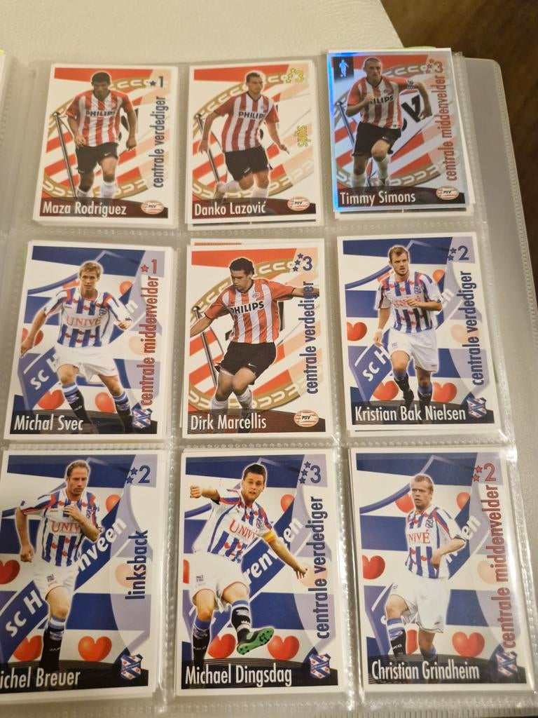 All Stars Trading Cards 2008-2009 PSV ,Heerenveen , FC Twent, Ophalen of Verzenden, Zo goed als nieuw, PSV, Poster, Plaatje of Sticker