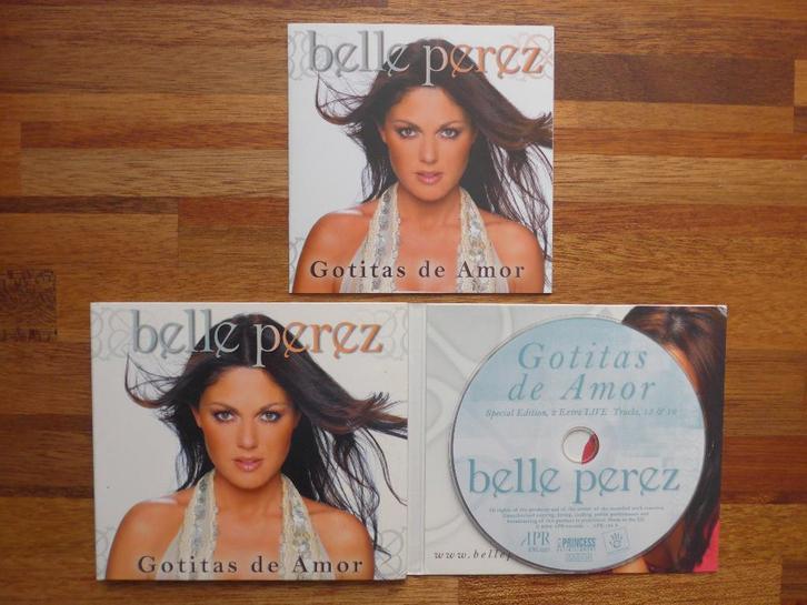 CD - Belle Perez - Gotitas De Amor, Cd's en Dvd's, Cd's | Latin en Salsa, Gebruikt, Ophalen of Verzenden
