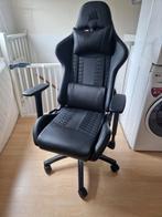 Corsair TC100 stoel kunstleer, Huis en Inrichting, Bureaustoelen, Ophalen, Zo goed als nieuw, Zwart