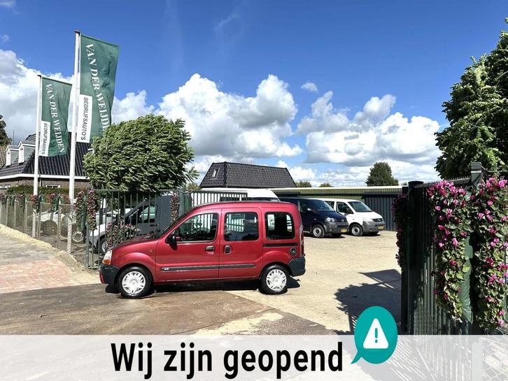 Renault Kangoo 1.4 Benzine Privilège MPV, Auto's, Renault, Bedrijf, Te koop, Kangoo, Airbags, Airconditioning, Centrale vergrendeling