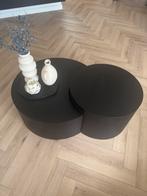 Salontafel goossens, Huis en Inrichting, Tafels | Salontafels, 50 tot 100 cm, Rond, Ophalen of Verzenden, Zo goed als nieuw