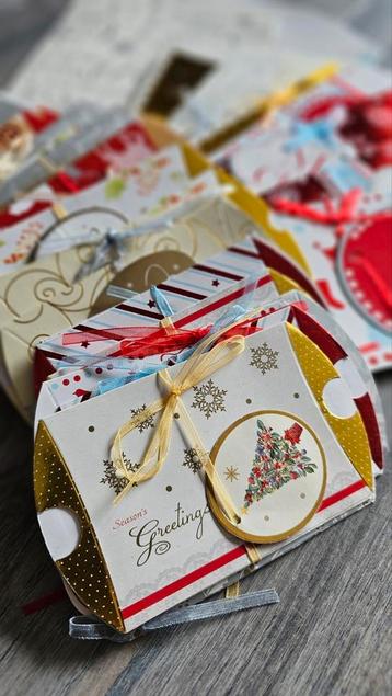 Partij cadeaudoosjes Kerst, nieuw!  beschikbaar voor biedingen