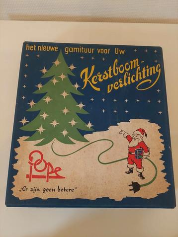 Pope kerstverlichting oud en werkend beschikbaar voor biedingen