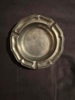 Vintage tinnen asbak met klassiek design, Antiek en Kunst, Ophalen of Verzenden