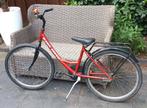 Rood met zwarte fiets, Fietsen en Brommers, Fietsen | Cruisers en Lowriders, Overige typen, Heren, Shimano, Zo goed als nieuw