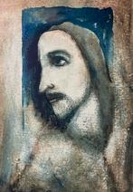 Cornelis van Leeuwen religieuze voorstelling jaren 40, Antiek en Kunst, Ophalen