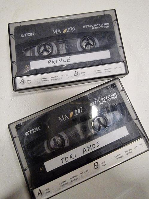 TDK MA 100 cassettebandjes, 2 stuks, zgan, Cd's en Dvd's, Cassettebandjes, Zo goed als nieuw, Overige genres, 2 t/m 25 bandjes