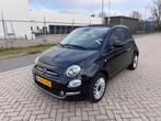 Fiat 500C 1.0 Hybrid | Dolcevita | Cabrio | Carplay | BTW, 40 €/maand, Zwart, 4 stoelen, Leder en Stof